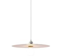 Chandelier Chandelier, Creative Flying Saucer Shaped Iron Pendant Light, Single Head Ceiling Hanging Lamp, Lighting Fixture for Restaurant Cafe Decorat(White)