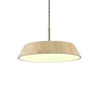Chandelier Chandelier, Nordic Style LED Single Head Iron Art Hanging Light, Tri-Color Light Source, Ceiling Pendant Lamp, Lighting Fixture for Living Room Bedroom Decorat(30cm)