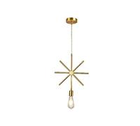 Chandelier Chandelier, Stars Snow Shape Pendant Lights, Copper Metal Shade Ceiling Hanging Lamp, Decorat Ceiling Pendant Light, Antirust Lamp Body Suitable for Bar Rural Attic Villa Hotel