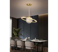 Chandelier Creative LED Pendant Lamp Dining Table Dimmable Ceiling Light with Remote Control LED Pendant Lights for Living Room Bedroom Height Adjustable Decor Lighting
