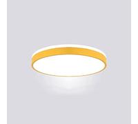 Chandelier, Creative Top Glow Flush Mount Ceiling Light Fixture LED Round Ceiling Lamp 3000K, 4000K, 5000K Adjustable Ceiling Lighting for Closet Bedroom corridors(Yellow,11.8in)
