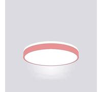 Chandelier, Creative Top Glow Flush Mount Ceiling Light Fixture LED Round Ceiling Lamp 3000K, 4000K, 5000K Adjustable Ceiling Lighting for Closet Bedroom corridors(Pink,11.8in)