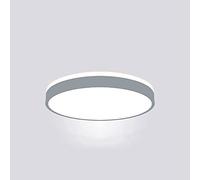 Chandelier, Creative Top Glow Flush Mount Ceiling Light Fixture LED Round Ceiling Lamp 3000K, 4000K, 5000K Adjustable Ceiling Lighting for Closet Bedroom corridors(Grey,11.8in)