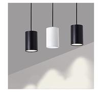 chandelier Dimmable LED Pendant Lights 8W 12W 15W 20W COB LED Ceiling Spot Lights LED chandelier Bar lamp hanging lamp Indoor Lighting (Body Color : Black Emitting Color : Natural white 4000K)