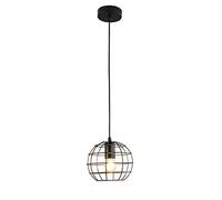 Chandelier, Earth Shape Globe Iron Pendant Lighting Iron Art Modeling Lampshade Industrial V-intage Wrought Suspensin Lamp Chandelier Creative Loft Hanging Ceiling Lamp for Indoor B