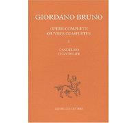 Chandelier: Edition bilingue français-italien: 1 (Giordano Bruno)