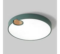 Chandelier, Household LED Ceiling Light White Light 5000K Embedded Installat Saving Ceiling Light Flat Round Lighting Fixture for Bedroom, Hallway, Den, Office(Green,40cm)