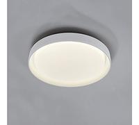 Chandelier, LED Acrylic Flush Mount Ceiling Light Fixture Round Thin Sect Ceiling Lighting Soft Light is Not Dazzling Ceiling Lamp Three-Color dimming and Adjustable(White,15.7in)