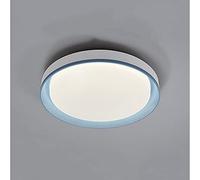 Chandelier, LED Acrylic Flush Mount Ceiling Light Fixture Round Thin Sect Ceiling Lighting Soft Light is Not Dazzling Ceiling Lamp Three-Color dimming and Adjustable(Blue,19.7in)