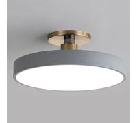 Chandelier LED Half Flush Mount Ceiling Light Three-Tone Light Ceiling Lamp Easy Installation Pendant Light,Pendant Ceiling Light