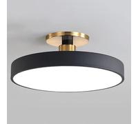 Chandelier LED Half Flush Mount Ceiling Light Three-Tone Light Ceiling Lamp Easy Installation Pendant Light,Pendant Ceiling Light