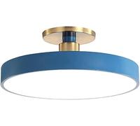 Chandelier LED Half Flush Mount Ceiling Light Three-Tone Light Ceiling Lamp Easy Installation Pendant Light,Pendant Ceiling Light