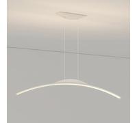 Chandelier Linear Pendant Light LED Dimmable Hanging Lamp ARC-Shaped Kitchen Island Lights Minimalist Chandelier Ceiling Lighting Fixture for Dining Room Office Pool Table with Remote Cont