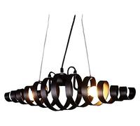 Chandeliers American Industrial Wind Wrought Iron LOFT Chandeliers Retro Restaurant Cafe Creative Simple Spiral Spring Lamps Chandeliers Pendant Lighting