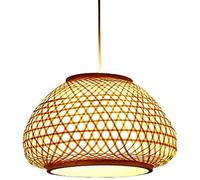 Chandeliers Ceiling Light Chandelier, Chandelier Hollow Mesh Grid Small Lantern Bamboo Art Japanese-Style Southeast Asia Pendant Ceiling Light Hanging Lamp Fixture for Living Room Bedroom Dinnin