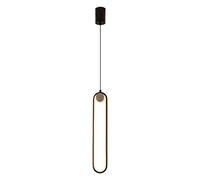 Chandeliers Creative Art Led Lighting Chandelier Nordic Corridorstaircase Balcony Bar Cafe Hotel Bedside Lamp Pendant Light,Stepless Dimming(White Fixture(Warm Light)