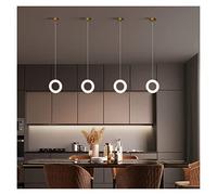 Chandeliers Dining Room Decoration Interior Home for Kitchen Table Light Nordic Style Pendant Lights LED Chandelier (Goldlarge30 Changeable)
