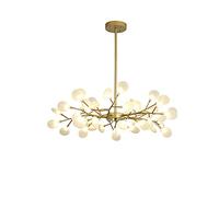 Chandeliers, Industry Sputnik Chandelier, Creative Firefly Chandelierd Century Nordic Bedroom,45-Ceiling Fixture for Living Dinning Room/Golden./45S Light Fixture(45S)