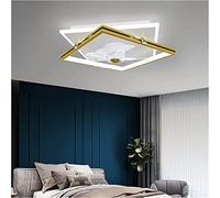 Chandeliers, Interior Lights Compatible with Living Bedroom Study Room Ceiling Fan Lamp, LED Chandelier