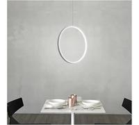 Chandeliers, Minimalist Lights Round Ring Circle Pendant Lamp Indoor Fixture Home Compatible with Living Room, LED Chandelier