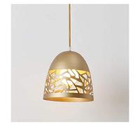 Chandeliers Nordic Chandeliers Hollow Metal Shade Ceiling Lamp for Restaurant Living Room Corridor Hanging Lights Pendant Lighting (Size : D22cmh23cm)