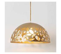 Chandeliers Nordic Chandeliers Hollow Metal Shade Ceiling Lamp for Restaurant Living Room Corridor Hanging Lights Pendant Lighting (Size : D40cmh21cm)