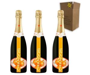 Chandon Garden Spritz Magnum - Espumante Refrescante con Toques de Naranja Amarga y Especias, Elaborado con Uvas Chardonnay, Pinot Noir y Semillón - Ideal Cócteles - Pack 3 Botellas 150cl