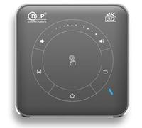 CHANDUELEC Proyector HD Mini Smart Dlp 3D 4K Android 9.0 5G Wifi BT Altavoz integrado Batería Proyectores de teléfono