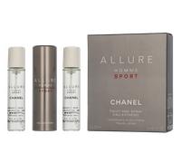 Chanel Allure Homme Sport Eau Extrême Spray de Bolsillo (recargable) 3x20ml