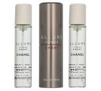 Chanel - Allure Homme Sport - Eau Extrême Vaporisateur De Voyage - Rechargeable 3 X 20 Ml