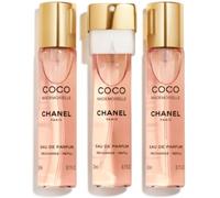Chanel Coco Agua de Perfume Mademoiselle Fragance 3x20mL Recarga