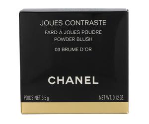 Chanel Joues Contraste Powder Blush 03 Brume D'Or Colorete Rubor 3.5 g Mujer