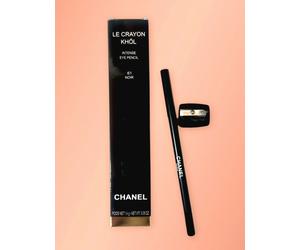 Chanel Negro Col.61 Negro Lápiz De Ojos Intenso Con Templador Incluido