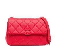 Chanel Vintage - Bolso bandolera Pre-owned acolchado de caviar - Pre-owned - Mujer - Rojo - ONE SIZE -