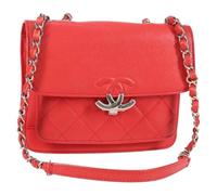 Chanel Vintage - Bolso de Hombro Vintage Pre-owned - Pre-owned - Mujer - Rojo - ONE SIZE -