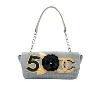 Chanel Vintage - Bolso Pre-owned No 5 - Pre-owned - Mujer - Gris - ONE SIZE -