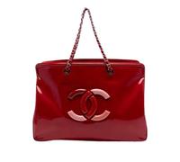 Chanel Vintage - Bolso tote Vintage Pre-owned - Pre-owned - Mujer - Rojo - ONE SIZE -