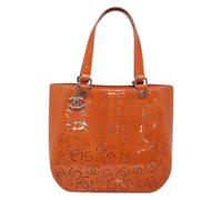 Chanel Vintage - Pre-owned Cc no. 5 Shopping Tote - Pre-owned - Mujer - Naranja - ONE SIZE -
