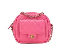 Chanel Vintage - Pre-owned Quilted Caviar CC Day Camera Bag - Pre-owned - Mujer - Rosa - ONE SIZE -