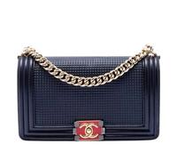 Chanel Vintage - Pre-owned The Boy Flap Bag - Pre-owned - Mujer - Azul - ONE SIZE -