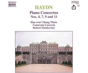 chang/camerata cassovia - Haydn: Piano Concertos Nos. 4, 7, 9, 11