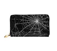 Change Purse Telaraña De Araña Billetera Pequeña Muchas Ranuras para Tarjetas Bolso Dinero Hermosamente Billetera Bolsa para Damas, Amante, Niña