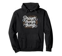 Changes Things Christian Faith Sudadera con Capucha