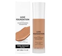 Changing Color Foundation - 30ml Buildable Long-Lasting Makeup | Color Match Foundation for Imperfections, Pimple, Skin Blemishes, Beauty, Brighten or Tone