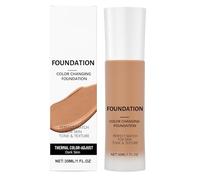 Changing Color Foundation, 30ML Long Lasting Makeup Concealer, Color Adjusting Foundation for Skin, Pimple, Blemish, Imperfection Coverage, Brighten Skin Tone, Makeup for Daily Use