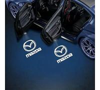 CHANGKAIFA 2 Piezas Luz de Bienvenida del Coche para Mazda 6 2015-2019, Proyector de Logotipo de Luz para Puerta de Automóvil Decoración Accesorios