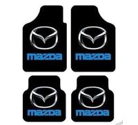 CHANGKAIFA 4 Piezas Alfombrillas de Coche para Mazda 3 2006-2011 2011-2024, Alfombrilla Automóvil Talonera Alfombrillas de Moqueta Diseño Antideslizante