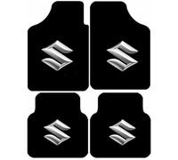 CHANGKAIFA 4 Piezas Alfombrillas de Coche para Suzuki SX4 S-Cross SCross 2014-2019 2020 2021 2022, Alfombrilla Automóvil Talonera Alfombrillas de Moqueta Diseño Antideslizante