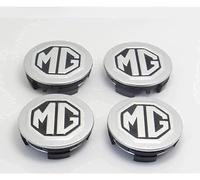CHANGKAIFA 4 Piezas Tapacubos de Coche para MG ZS 2017-2025, Coche Protectores Tapas Centrales ABS Tapa Llanta Tapacubos Central del Coche Buena Estabilidad,56mm