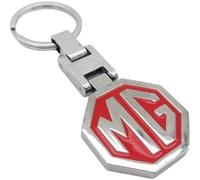 CHANGKAIFA Llavero de Coche para MG Comet EV 2023-, Anillos para Llaves de Coche Mosquetones para Hombres y Mujeres Accesorios de Coche,Red